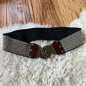 Wide Waist Belt Elastic